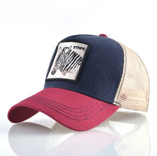 Load image into Gallery viewer, High Quality Zebra Embroidery Baseball Cap