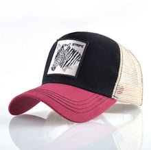 Load image into Gallery viewer, High Quality Zebra Embroidery Baseball Cap