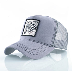 High Quality Zebra Embroidery Baseball Cap