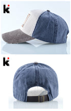 Load image into Gallery viewer, Wolf Pattern Embroidery Baseball Cap