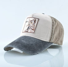 Load image into Gallery viewer, Lion Embroidery Snapback cap