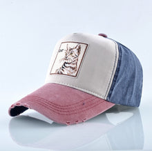 Load image into Gallery viewer, Lion Embroidery Snapback cap