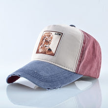 Load image into Gallery viewer, Lion Embroidery Snapback cap