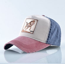 Load image into Gallery viewer, Lion Embroidery Snapback cap