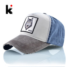 Load image into Gallery viewer, Unisex Baseball Cap Washed denim