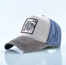 Load image into Gallery viewer, Unisex Baseball Cap Washed denim