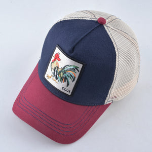 New Baseball Caps Rooster Embroidery