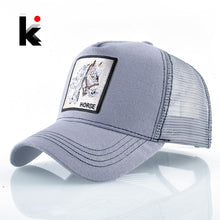 Load image into Gallery viewer, Breathable Mesh Baseball Cap Horse Embroidery