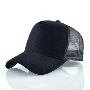 Breathable Mesh Baseball Cap Horse Embroidery