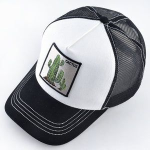 Cactus Embroidery Cap