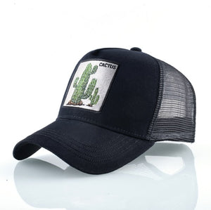 Cactus Embroidery Cap