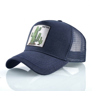 Cactus Embroidery Cap