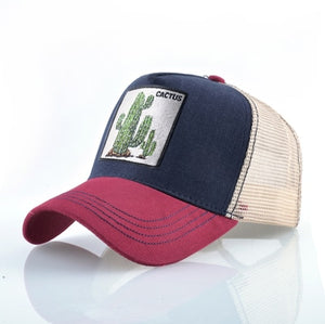 Cactus Embroidery Cap