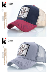 2019 Fashion Baseball Cap Goat Embroidery