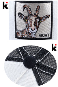 2019 Fashion Baseball Cap Goat Embroidery