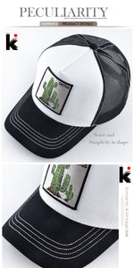 Cactus Embroidery Cap