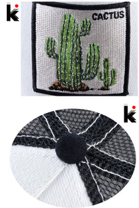 Cactus Embroidery Cap