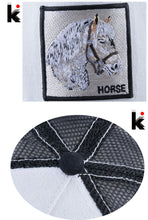 Load image into Gallery viewer, Breathable Mesh Baseball Cap Horse Embroidery