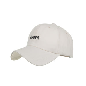 Embroidery UNDER Baseball Cap